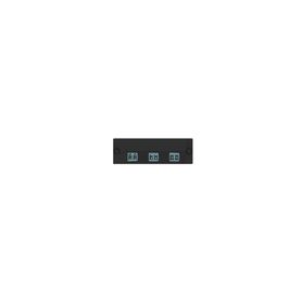 placa acopladora de fibra optica fap con 3 conectores lc duplex 6 fibras para fibra multimodo om3om4 color aqua