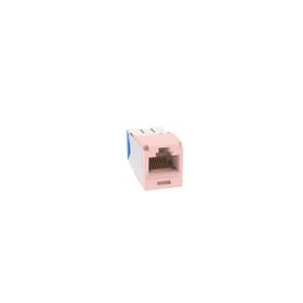 conector jack rj45 estilo tg minicom categoria 6a de 8 posiciones y 8 cables color rosa177973