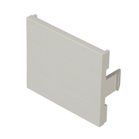 Módulo De Tapa Ciega (inserto Ciego) De 1/2 Color Blanco Mate 1 Pieza
