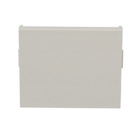 módulo de tapa ciega inserto ciego de 12 color blanco mate 1 pieza178340