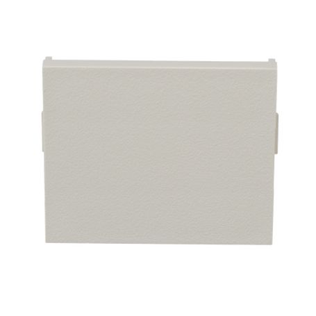 Módulo De Tapa Ciega (inserto Ciego) De 1/2 Color Blanco Mate 1 Pieza