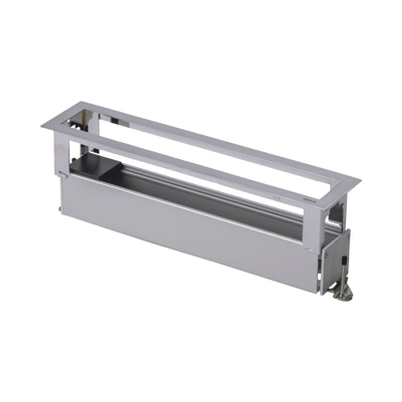 Caja Para Instalación En Escritorio Para Voz Datos O Contactos Eléctricos / Capacidad Para 6 Módulos / Salida De Cables Posterio