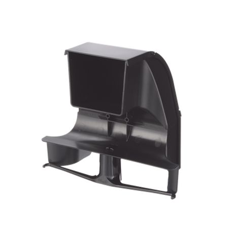 bajada para canaleta fiberrunner™ uso con medidas 4x4 6x4 12x4 o 24x12 con reducción a 4x4 color negro234017