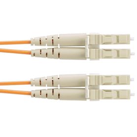 jumper de fibra optica multimodo 625125 om1 lclc duplex ofnr riser color naranja 2 metros