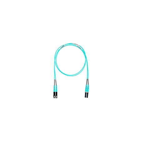 jumper de fibra optica multimodo 50125 om4 lcsc duplex lszh color aqua 6 metros240095