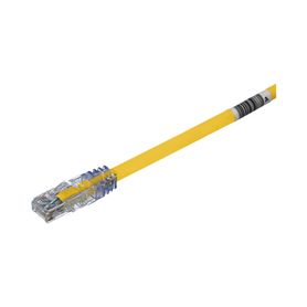 cable de parcheo utp cat6a 24 awg cm color amarillo 20ft
