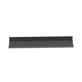 canaleta fiberrunner™ 12x4 de pvc rigido color negro 18 m de largo184766