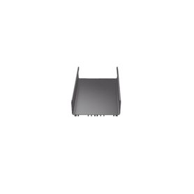 canaleta fiberrunner™ 12x4 de pvc rigido color negro 18 m de largo184766
