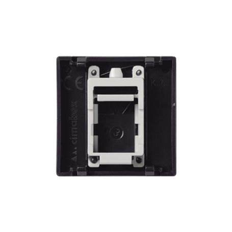 Módulo Color Grafito Con 1 Espacio Para Jack Keystone / (k76/14) Módulo Color Grafito Con 1 Espacio Para Jack Keystone / (k76/14)