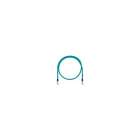patch cord cat6a de grado industrial 600v blindado sfutp calibre 26 awg color aqua 3 m