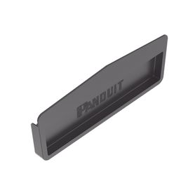 tapa final para canaletas fiberrunner™ 12x4 de instalación a presión color negro234019
