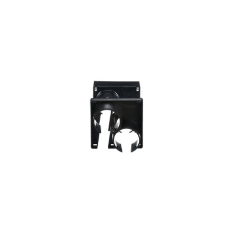 tapa con 2 salida a tubo corrugado de 15in 38mm para uso con canaletas 4x4 fiberrunner™ color negro200265