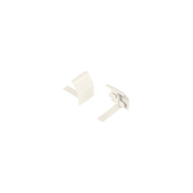 Unión Recta De Base Para Uso Con Canaleta T70 Material Pvc Rigido Color Blanco