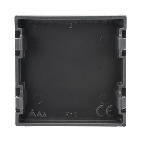 Módulo Placa Ciega Color Grafito / (k17/14)