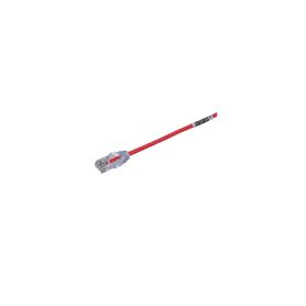 cable de parcheo tx6 utp cat6 diámetro reducido 28awg color rojo 05 m209146