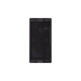 medio módulo de placa ciega color grafito  k10514241724