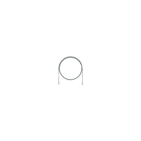 cable de parcheo utp cat6a cmlszh diámetro reducido 28awg color gris 100 ft