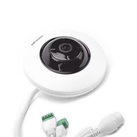 mini fisheye ip 5 megapixel  serie pro   panorámica 180°  360°  8 mts ir  uso en interior  poe  múltiples vistas por ivms4200  