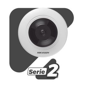 mini fisheye ip 5 megapixel  serie pro   panorámica 180°  360°  8 mts ir  uso en interior  poe  múltiples vistas por ivms4200  