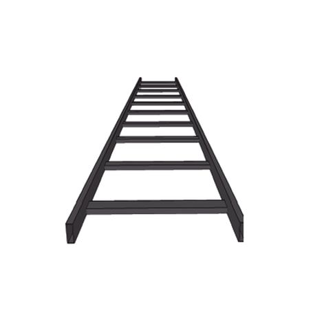 (chet1x12epk) Escalera Tubular 1.5 De Peralte X 12 Ancho X 3m Largo Pint Epox Color Negro Incluye Cople Y Tornilleria (chet1x12epk) Escalera Tubular 1.5 De Peralte X 12 Ancho X 3m Largo Pint Epox Color Negro Incluye Cople Y Tornilleria