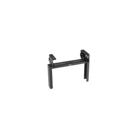 rack de distribución aéreo de 2 postes panzone® rieles roscados 1224 de 6 ur color negro 205378