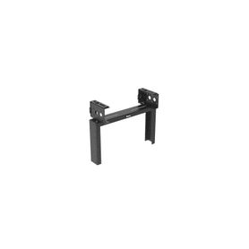rack de distribución aéreo de 2 postes panzone® rieles roscados 1224 de 6 ur color negro 205378