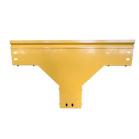 chfiber t vertical de aluminio peralte 4 ancho 4 radio 8 con recubrimiento en pintura epóxica incluye tapa  un par de coples y 