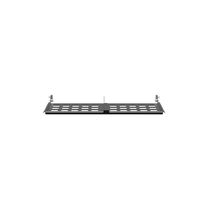 Organizador De Holgura Para Cable De Fibra Óptica Uso Con Paneles Hd Flex™ De 1 Ur Color Negro