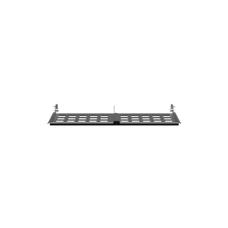 organizador de holgura para cable de fibra óptica uso con paneles hd flex™ de 1 ur color negro197080
