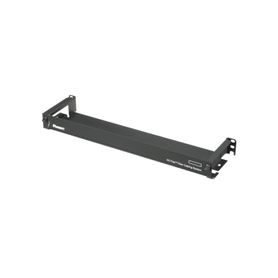 organizador de cables frontal para panel de fibra óptica hd flex™ de 1 ur color negro210833
