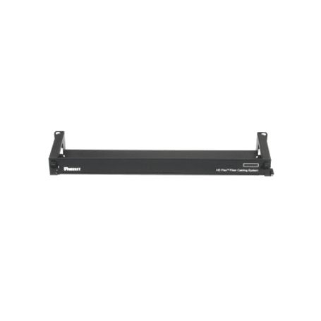 Organizador De Cables Frontal Para Panel De Fibra Óptica Hd Flex™ De 1 Ur Color Negro