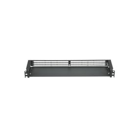 organizador de cables frontal para panel de fibra óptica hd flex™ de 1 ur color negro210833