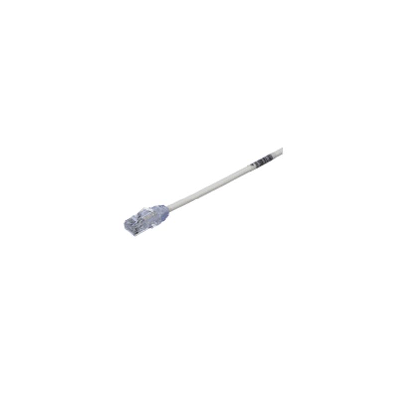 Cable De Parcheo Utp Cat6a Cm/lszh Diámetro Reducido (28awg) Color Blanco Mate 65 Ft