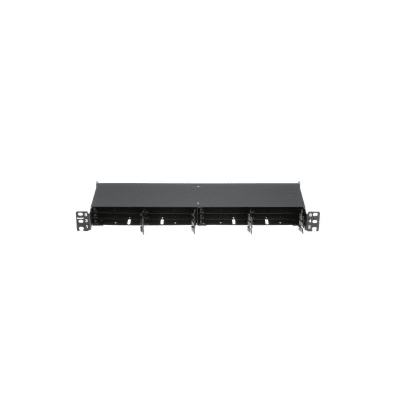Panel De Distribución De Fibra Óptica Acepta 12 Cassettes Hd Flex™ En 6 Espacios Hasta 144 Fibras 1 Ur