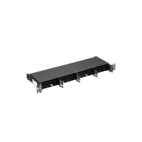 panel de distribución de fibra óptica acepta 12 cassettes hd flex™ en 6 espacios hasta 144 fibras 1 ur207675