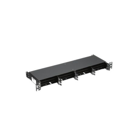 Panel De Distribución De Fibra Óptica Acepta 12 Cassettes Hd Flex™ En 6 Espacios Hasta 144 Fibras 1 Ur