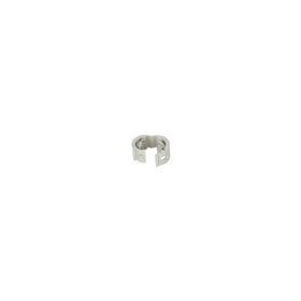 kit de 25 clips de identificación para patch cords compatible con diámetros de 47 a 78 mm  color gris