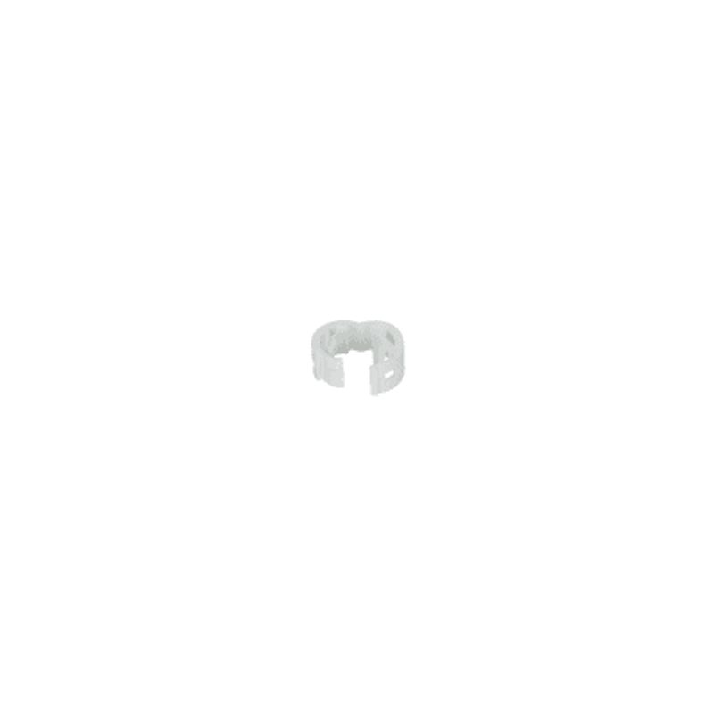 Kit De 25 Clips De Identificación Para Patch Cords Compatible Con Diámetros De 4.7 A 7.8 Mm  Color Blanco