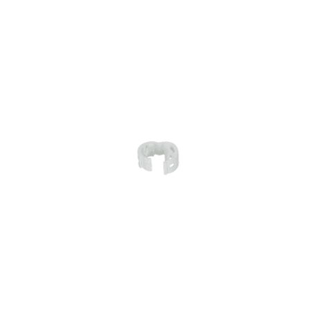 Kit De 25 Clips De Identificación Para Patch Cords Compatible Con Diámetros De 4.7 A 7.8 Mm  Color Blanco