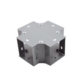 derivación x 100 x 100 mm fabricado en lámina de acero al carbón 165608