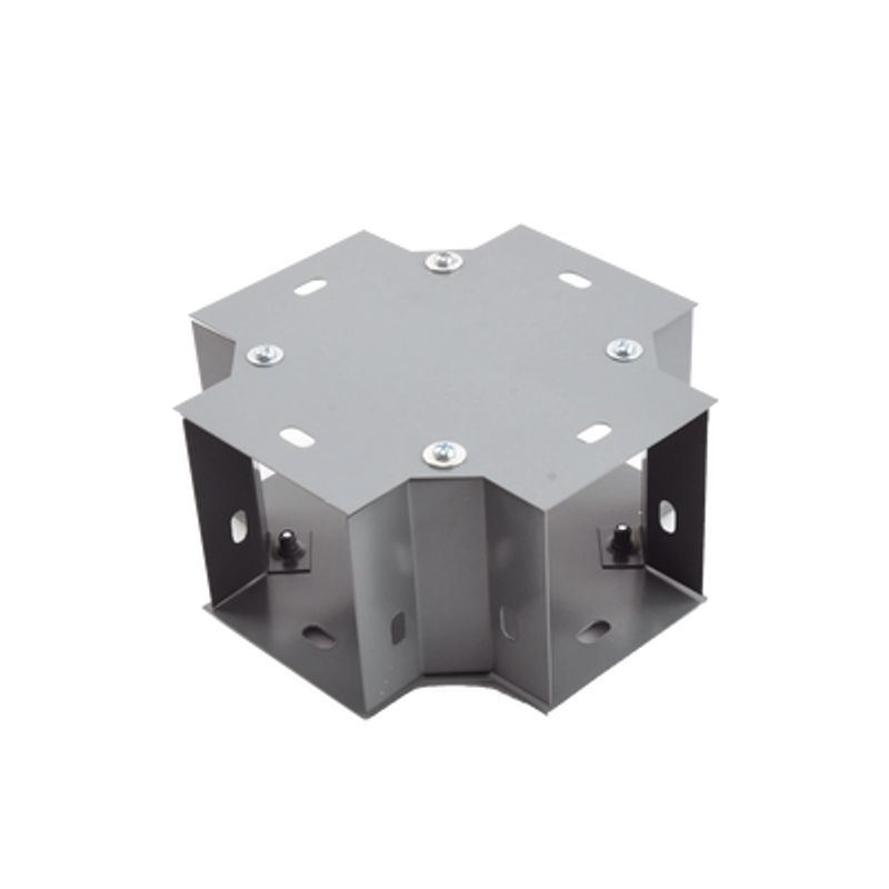 Derivación X 100 X 100 Mm Fabricado En Lámina De Acero Al Carbón 