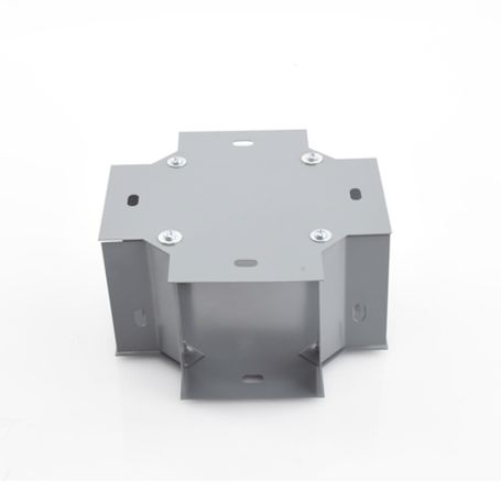 Derivación X 100 X 100 Mm Fabricado En Lámina De Acero Al Carbón 