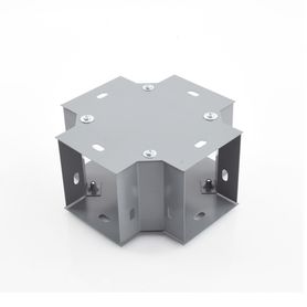 derivación x 100 x 100 mm fabricado en lámina de acero al carbón 165608
