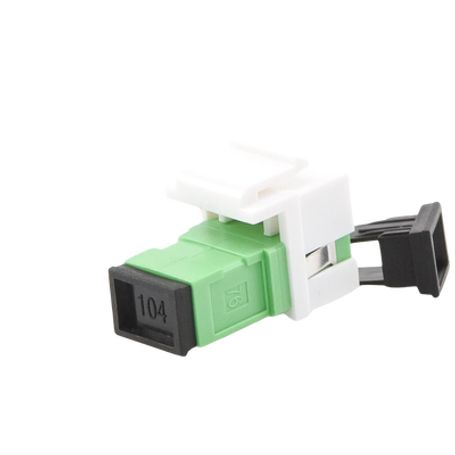 Acoplador Keystone De Fibra Óptica Monomodo Sc/apc Simplex A Sc/apc 