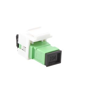 acoplador keystone de fibra óptica monomodo scapc simplex a scapc 172200