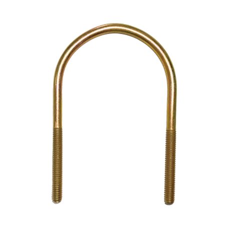 abrazadera tipo u de 34 190 mm con acabado tropicalizado es ideal para utilizarse al exterior o zonas húmedas no incluye tuerca