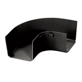 ángulo recto a 90º horizontal para canaletas fiberrunner™ 4x4 color negro