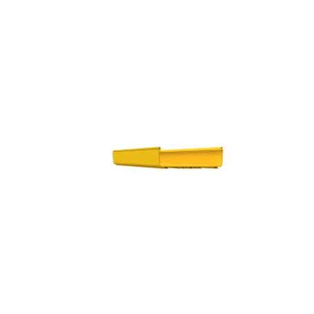 Canaleta Fiberrunner™ 12x4 De Pvc Rigido Color Amarillo 3 M. De Largo