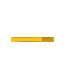 canaleta fiberrunner™ 12x4 de pvc rigido color amarillo 3 m de largo220399