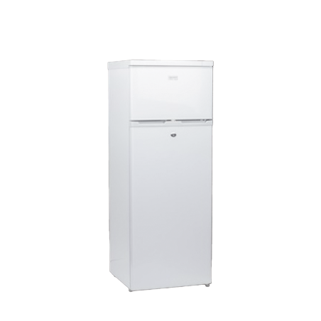 Refrigerador Combinado Solar de 220L (7.7 ft3) - 12/24V, Alta Capacidad, Optimo Para Operación Sin Red Eléctrica